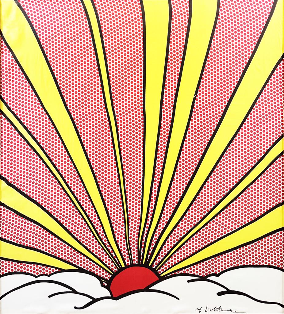 Roy Lichtenstein | Sunrise (Panel and Dress) | 1965