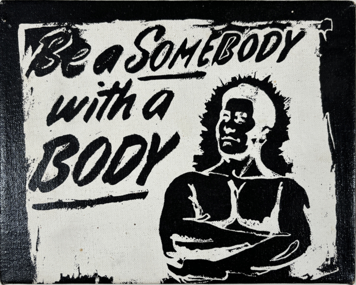 Andy Warhol | Be A SOMEBODY With A BODY | 1985-1986
