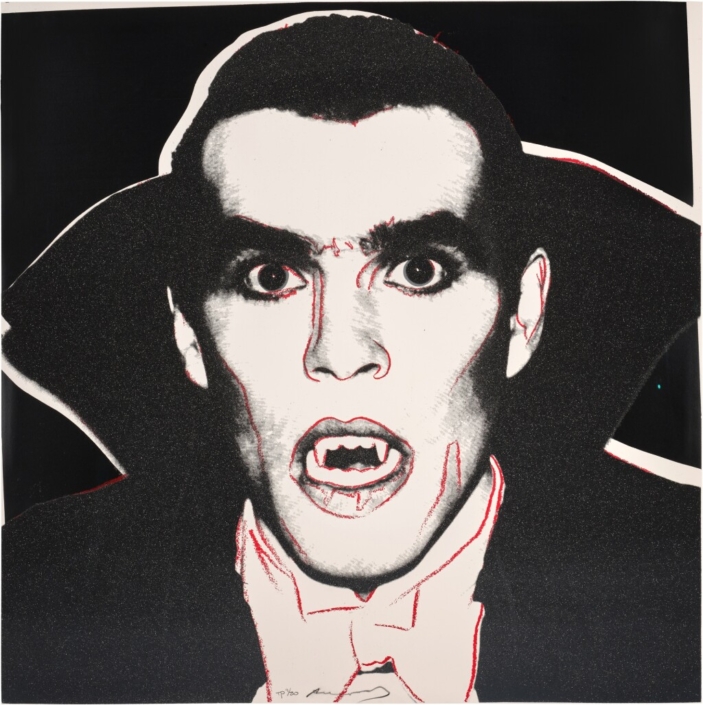 Andy Warhol | Dracula, IIB.264 | Myths Portfolio | 1981