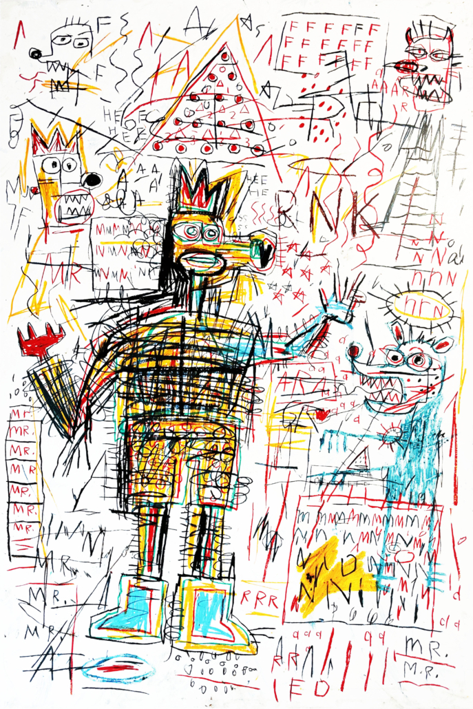Jean-Michel Basquiat | Untitled I | The Figure Portfolio | 1982/2023