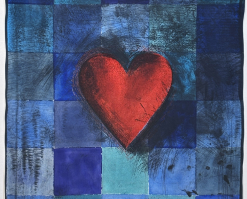 Jim Dine | Hart in Blue | 1995