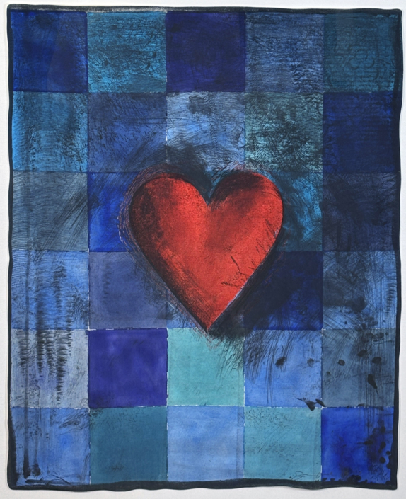 Jim Dine | Hart in Blue | 1995