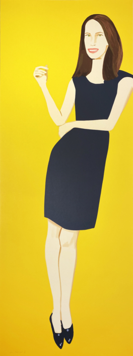 Alex Katz | Black Dress 9 (Christy) | 2015