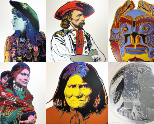 Andy Warhol | Cowboys and Indians, II.377-386 | 1986