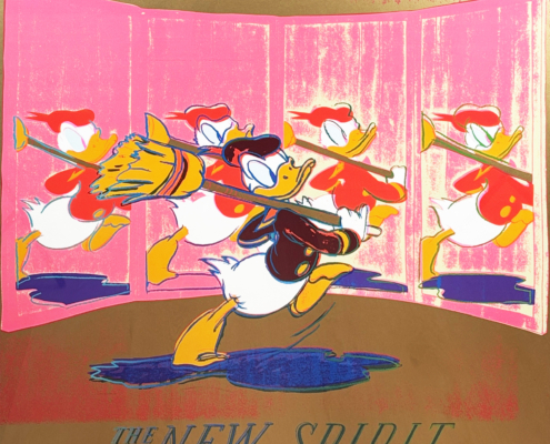 Andy Warhol | ADS Portfolio | The New Spirit (Donald Duck), II.357 | 1985