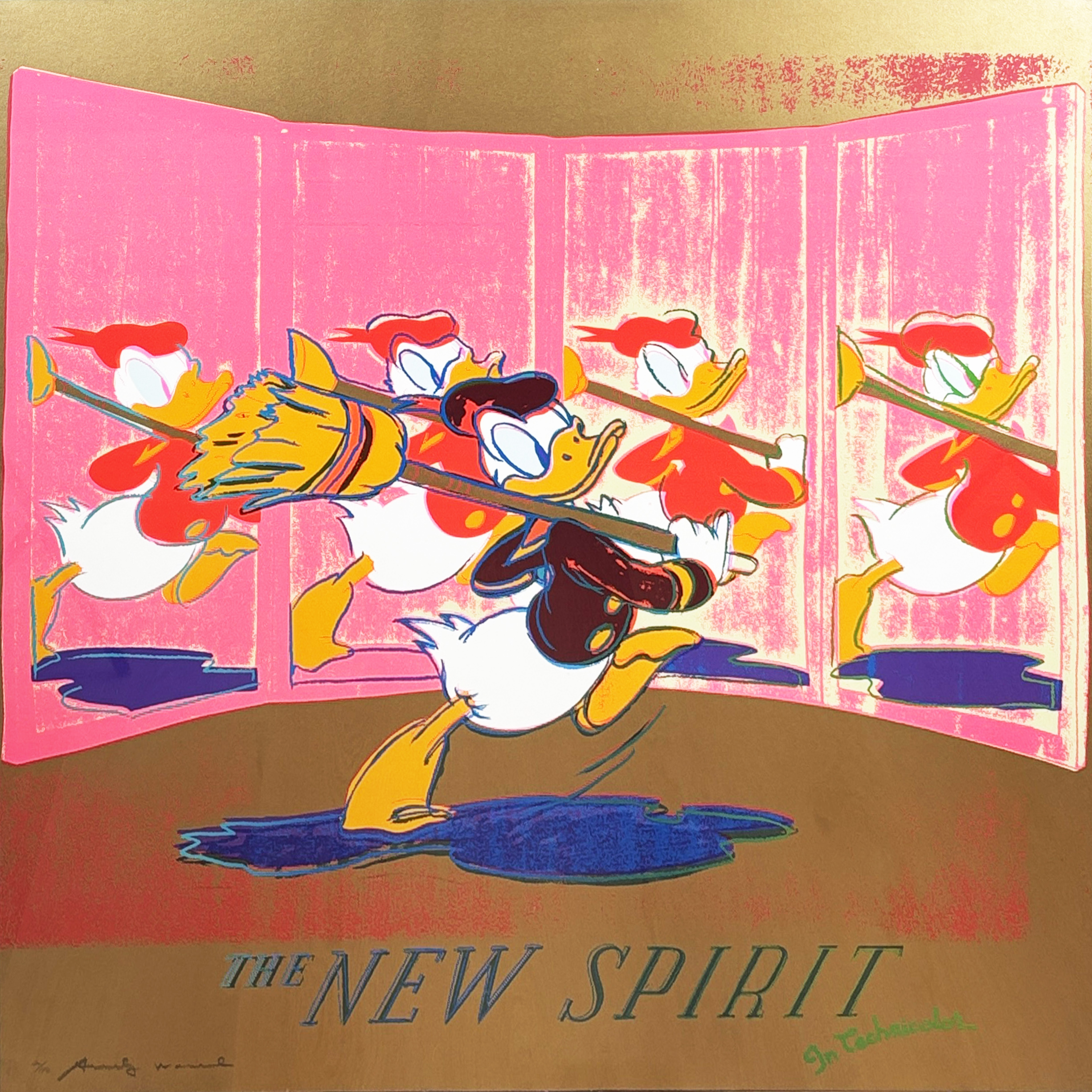 Andy Warhol | ADS Portfolio | The New Spirit (Donald Duck), II.357 | 1985