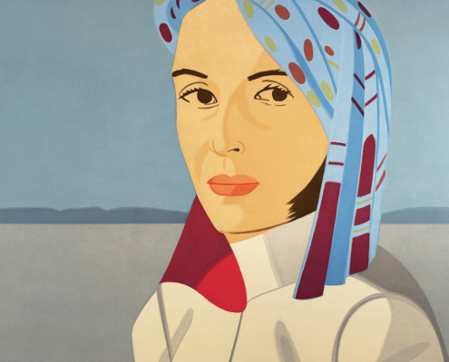 Alex Katz | Ada With Blue Hat | 2004