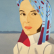 Alex Katz | Ada With Blue Hat | 2004