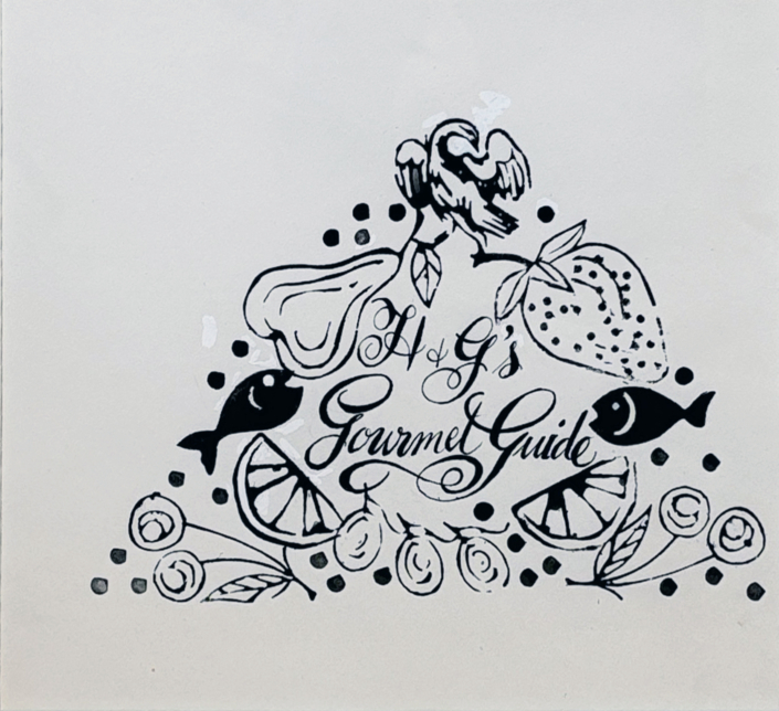 Andy Warhol | Untitled (H & G's Gourmet Guide) | 1962