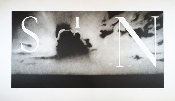 Ed Ruscha | Sin - Without | 2002