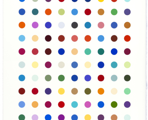 Damien Hirst | Spot Series | Methamphetamine | 2004