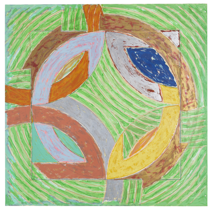Frank Stella | Polar Co-Ordinates IV | 1980