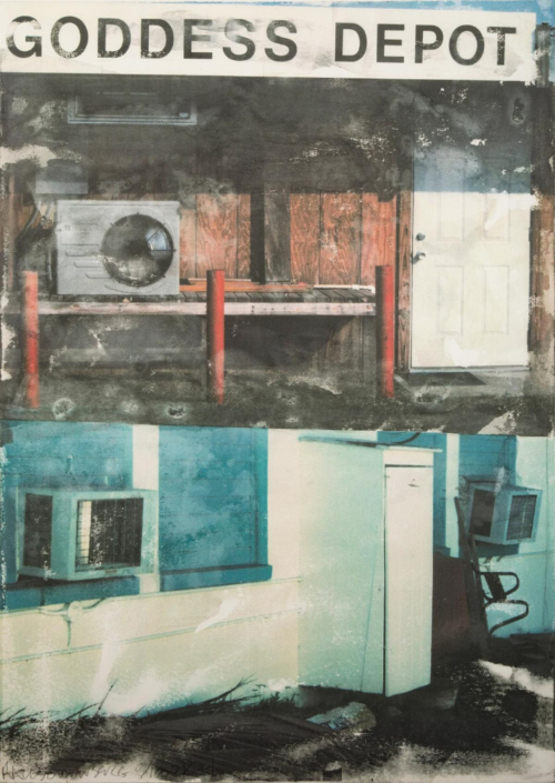 Robert Rauschenberg | In Transit (Goddess Depot) | 2001