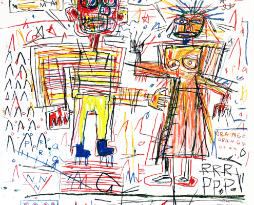 Jean-Michel Basquiat | The Figures Portfolio | Untitled III | 1982/2023