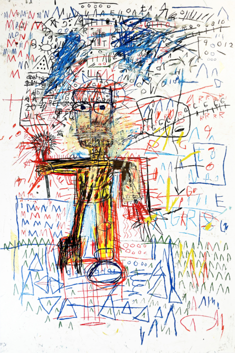 Jean-Michel Basquiat | The Figures Portfolio | Untitled IV | 1982/2023 Jean-Michel Basquiat | The Figures Portfolio | Untitled IV | 1982/2023