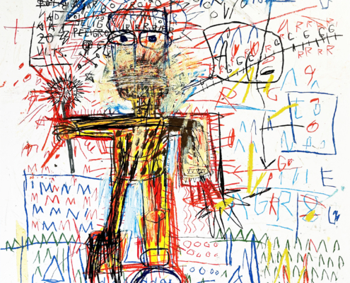 Jean-Michel Basquiat | The Figures Portfolio | Untitled IV | 1982/2023