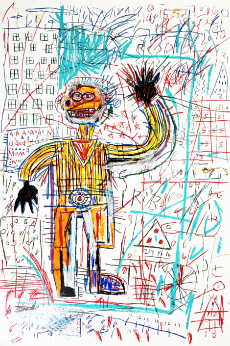 Jean-Michel Basquiat | The Figures Portfolio | Untitled V | 1982/2023 Jean-Michel Basquiat | The Figures Portfolio | Untitled V | 1982/2023