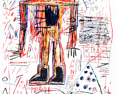Jean-Michel Basquiat | The Figures Portfolio | Untitled II | 1982/2023