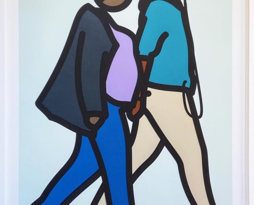 Julian Opie | New York Couple (6) | 2019