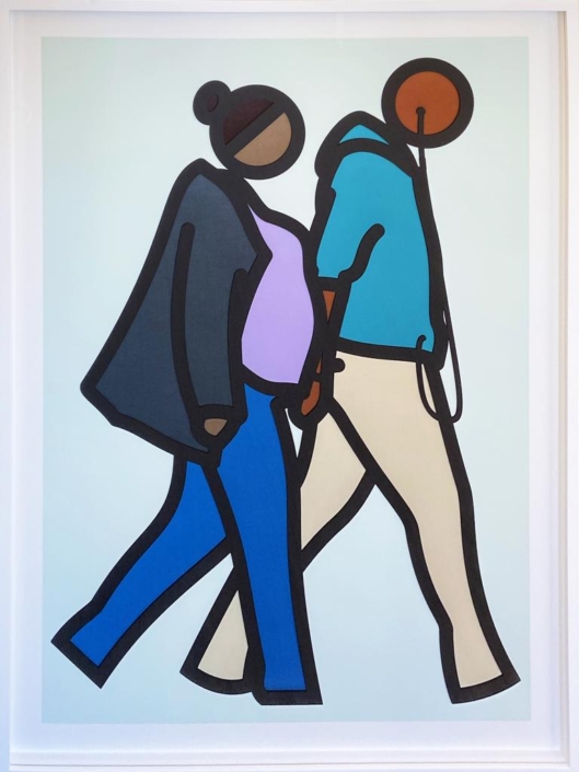 Julian Opie | New York Couple (6) | 2019 Julian Opie | New York Couple (6) | 2019