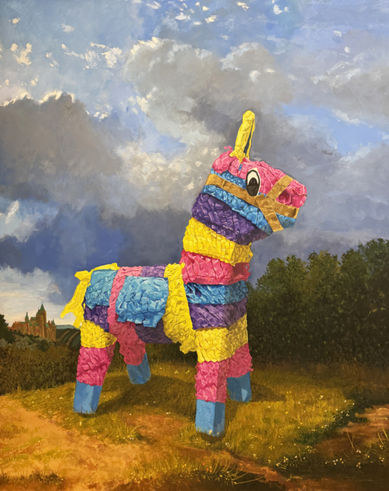 Francisco Palomares | Piñata in 17th Century Lanscape | 2022 Francisco Palomares | Piñata in 17th Century Lanscape | 2022