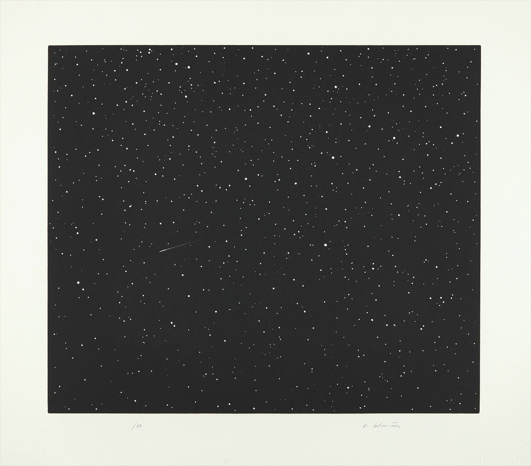 Vija Celmins | Comet | 1992