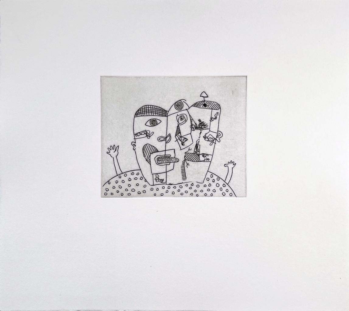 Keith Haring | Untitled (with Sean Kalish) #3 | 1989