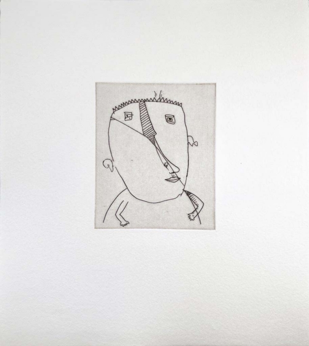 Keith Haring | Untitled (with Sean Kalish) #6 | 1989