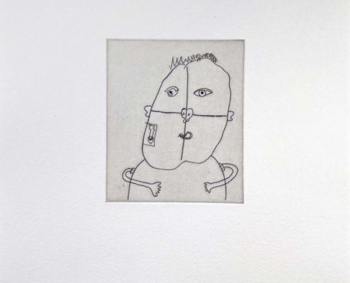 Keith Haring | Untitled (with Sean Kalish) #1 | 1989