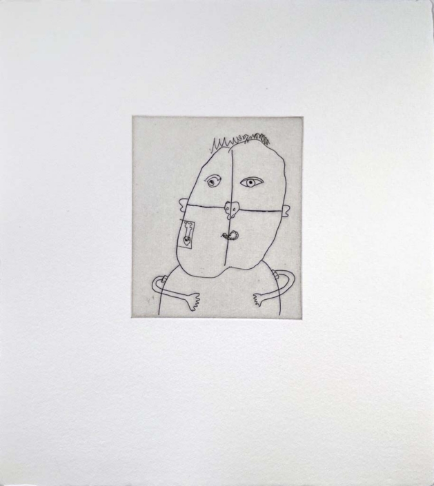 Keith Haring | Untitled (with Sean Kalish) #1 | 1989