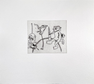 Keith Haring | Untitled (with Sean Kalish) #10 | 1989